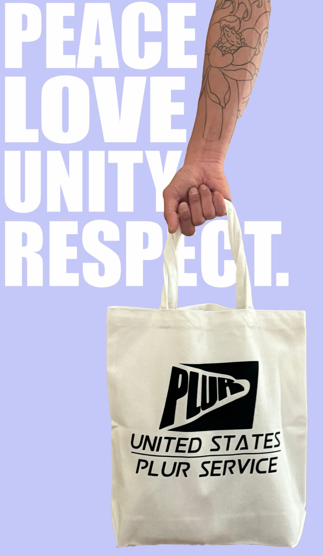 Plur Service Tote Bag